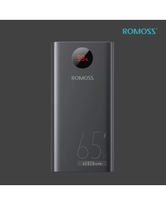 Купить Внешний аккумулятор для ноутбуков Romoss PEA40 Pro/ 40000 mAh/ 65 Вт быстрая зарядка/ LED  в E-mobi