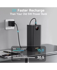 Купить Внешний аккумулятор ROMOSS 60000 мА/ч для мобильных устройств, черный (PEA60)  в E-mobi