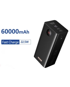 Купить Внешний аккумулятор ROMOSS 60000 мА/ч для мобильных устройств, черный (PEA60)  в E-mobi