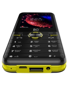Купить Мобильный телефон BQ Mobile BQ-2842 Disco Boom Black/Yellow  в E-mobi