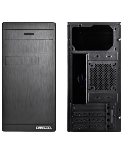 Купить Корпус компьютерный DEEPCOOL Wave V2 (DP-MATX-DPWAVE2) Black  в E-mobi
