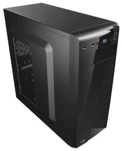 Купить Корпус компьютерный AeroCool Cs-1101 Black  в E-mobi
