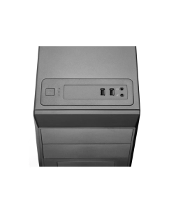 Купить Корпус компьютерный Foxline FL-302 (FL-302-FZ450) Black  в E-mobi