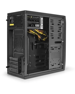 Купить Корпус компьютерный ExeGate mEVO-7807-NPX400 (EX292982RUS) Black  в E-mobi