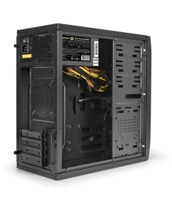 Купить Корпус компьютерный ExeGate mEVO-7807-NPX500 (EX292984RUS) Black  в E-mobi