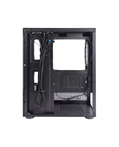 Купить Корпус компьютерный 1STPLAYER MIKU Mi2-A Black Mi2-A-BK-2F1R-1F1  в E-mobi