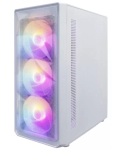 Купить Корпус компьютерный 1STPLAYER FD3 (FD3-WH-4F1-W) белый  в E-mobi