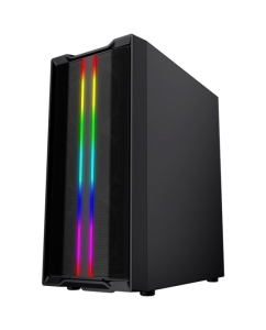 Купить Корпус компьютерный Powercase Mistral Evo (CMIEB-F4S) Black  в E-mobi