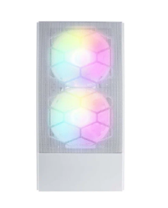 Купить Корпус компьютерный 1stPlayer FIREBASE X4-M (X4-M-WH-2F1P-W-1F1-W) White  в E-mobi