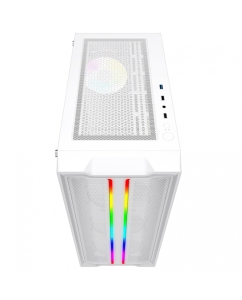 Купить Корпус компьютерный Powercase Mistral Evo (CMIEW-F4S) White  в E-mobi