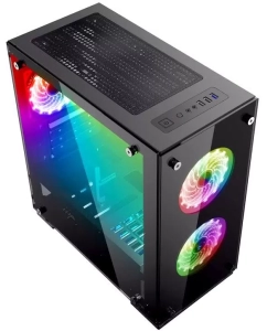 Купить Корпус компьютерный GAMEMAX H605-TA RC Black  в E-mobi