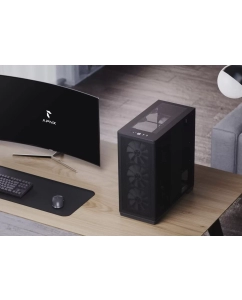 Купить Корпус компьютерный AeroCool APNX Creator C1-BK-v1 (APCM-CR01043.11) черный  в E-mobi