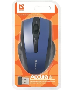 Купить Беспроводная мышь Defender Accura MM-665 Blue/Black  в E-mobi