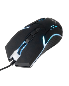 Купить Проводная игровая мышь Nakatomi MOG-05U черный  в E-mobi