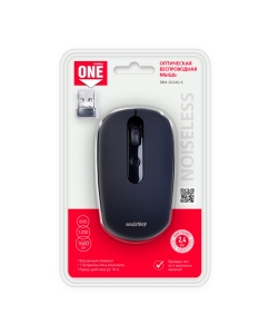 Купить Беспроводная мышь SmartBuy ONE 262AG Black (SBM-262AG-K)  в E-mobi