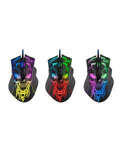 Купить Проводная игровая мышь Defender Bulletstorm GM-928 черный (52928)  в E-mobi