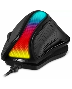 Купить Проводная игровая вертикальная мышь SVEN RX-G890 черный (SV-021085)  в E-mobi
