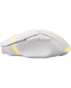 Купить Мышь Defender Stix GM-009, игровая, оптическая, беспроводная, USB, белый 52009  в E-mobi