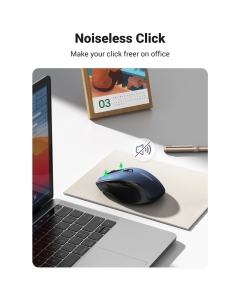 Купить Беспроводная мышь uGreen MU006 синий, черный (25753_)  в E-mobi