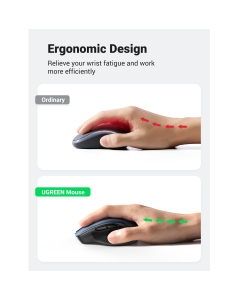 Купить Беспроводная мышь uGreen MU006 синий, черный (25753_)  в E-mobi