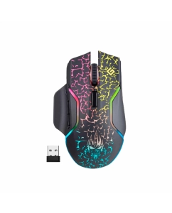 Купить Беспроводная игровая мышь Defender Oneshot GM-067 черный (52067)  в E-mobi