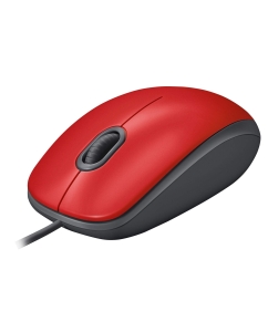 Купить Мышь Logitech M110 Silent Red/Black (910-005489)  в E-mobi
