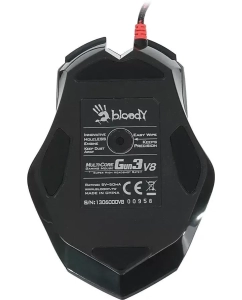 Купить Проводная игровая мышь A4Tech Bloody V8 черный  в E-mobi