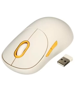 Купить Беспроводная мышь Xiaomi Wireless Mouse 3 белый, желтый (BHR7638CN)  в E-mobi