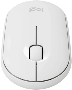 Купить Беспроводная мышь Logitech Pebble M350 White (910-005716)  в E-mobi