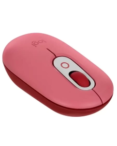 Купить Мышь Logitech Pop Mouse беспроводная, оптическая, 4000 dpi, розовая, 910-006419.  в E-mobi