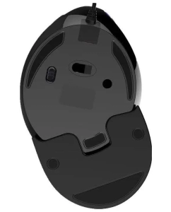 Купить Вертикальная мышь Delux KM-M618 Plus Black  в E-mobi