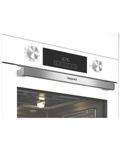Купить Встраиваемый электрический духовой шкаф HotPoint FE8 821 H WH белый  в E-mobi