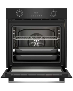 Купить Встраиваемый электрический духовой шкаф Indesit IFE 4841 J BL серебристый, черный  в E-mobi