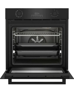 Купить Встраиваемый электрический духовой шкаф Beko BBIM18300BS черный  в E-mobi
