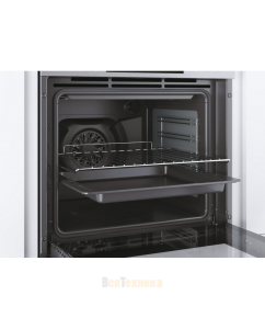 Купить Встраиваемый электрический духовой шкаф Haier HOD-P12CTBX серый, черный  в E-mobi