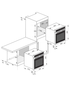 Купить Встраиваемый электрический духовой шкаф Kaiser EH 6355 RotEm Red  в E-mobi