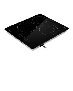 Купить Встраиваемая варочная панель электрическая MAUNFELD CVCE453DBK черный  в E-mobi