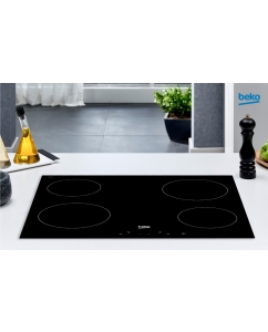 Купить Встраиваемая варочная панель электрическая Beko HIC 64400 E черный  в E-mobi