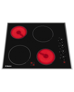 Купить Встраиваемая варочная панель электрическая Hansa BHCI65123030 черный  в E-mobi