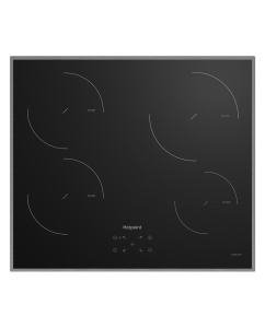 Купить Встраиваемая варочная панель индукционная HotPoint HQ 1460S IX черный в E-mobi