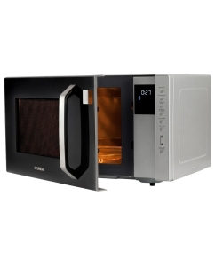 Купить Микроволновая печь соло HYUNDAI HYM-M2066 серебристый/черный  в E-mobi