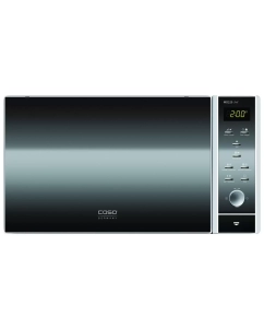 Купить Микроволновая печь с грилем и конвекцией CASO MCG 25 Ceramic Chef серебристый/черный  в E-mobi