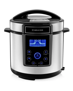 Купить Мультиварка-скороварка Brayer BR2401 Black, Silver  в E-mobi