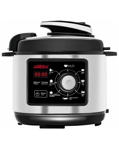 Купить Мультиварка-скороварка Aresa AR-2009 черный; серебристый  в E-mobi