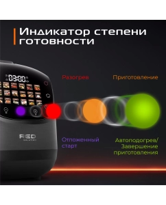 Купить Мультиварка RED SOLUTION RMC-88 черный  в E-mobi