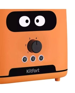 Купить Тостер Kitfort КТ-4093-2 оранжевый  в E-mobi