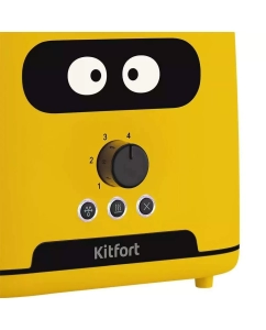 Купить Тостер Kitfort КТ-4093-1 желтый  в E-mobi