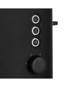 Купить Тостер Kitfort КТ-6217 черный  в E-mobi