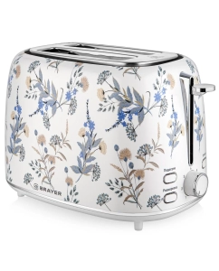 Купить Тостер Brayer BR2103 белый, голубой  в E-mobi