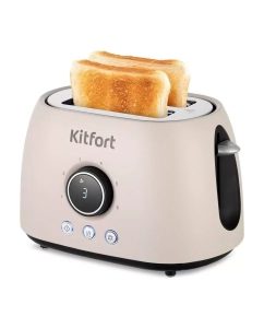Купить Тостер Kitfort КТ-6250 бежевый в E-mobi